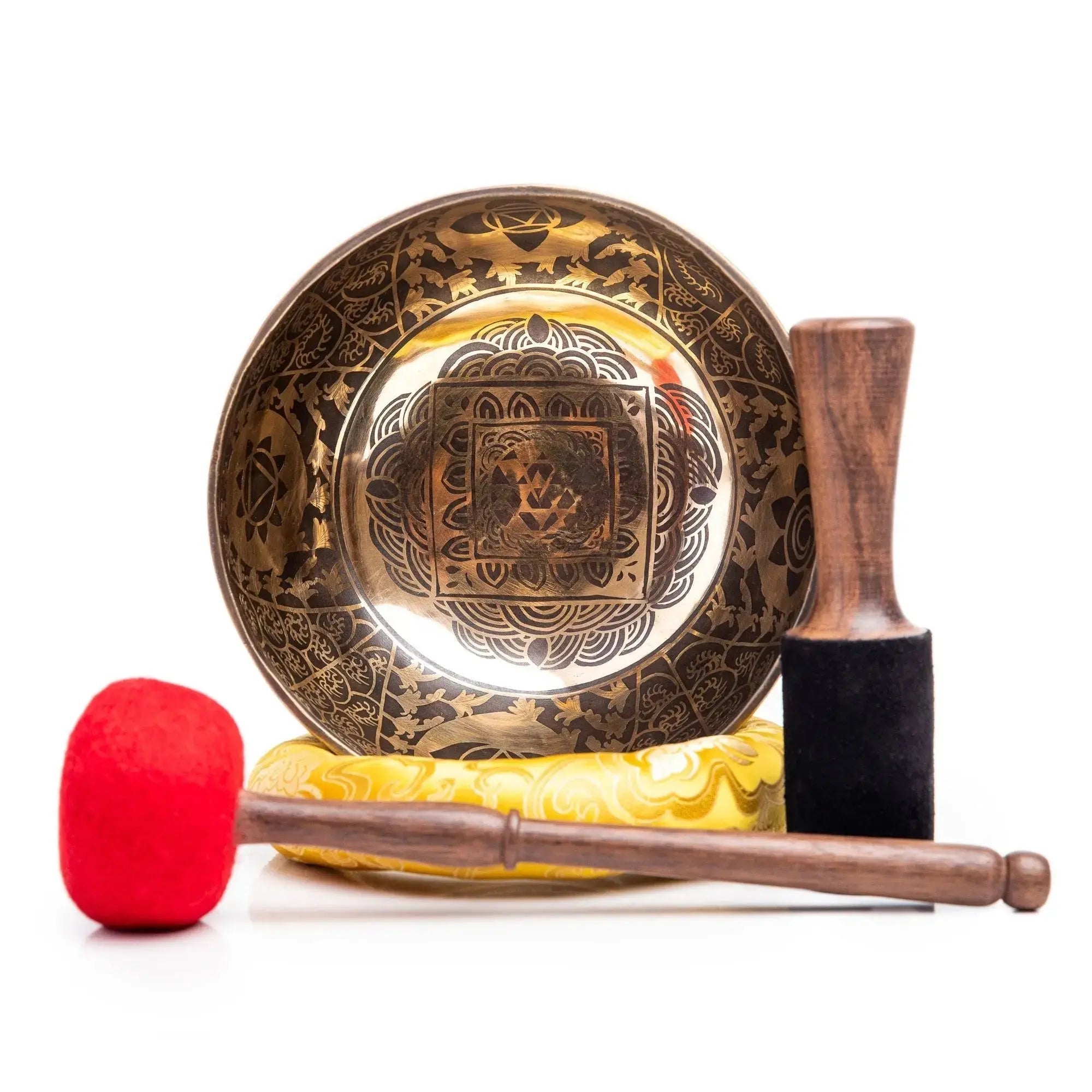 Shakti Tibetan Singing Bowl Set - 8.5-Inch
