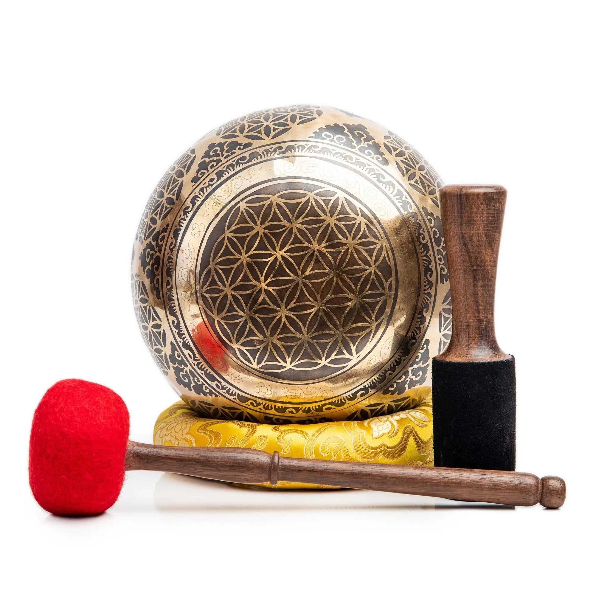 Shakti Tibetan Singing Bowl Set - 8.5-Inch