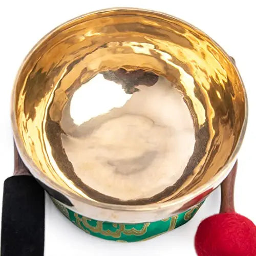 Master Healing Tibetan Singing Bowl Set for Chakra Meditation & Sound Bath - 7 Metal