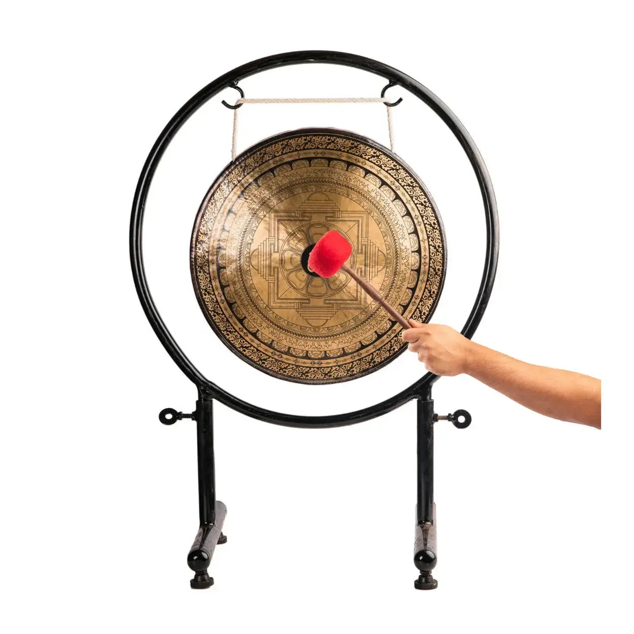 Spiritual Om Mandala Gong